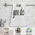 thumbnail image 4 of Thank You Mom Hand Towels 2 PCS, Mothers Day Inscription Kitchen Towel Ultra Soft and Highly Absorbent,Decorative Fingertip Face Towel for Bathroom Hotel, 28.3"x14.4", 4 of 4