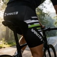 thumbnail image 6 of Sponeed Bike Shorts for Men Padded Cycling Shorts Riding Pants Mountain Cycle Tights Green S, 6 of 8