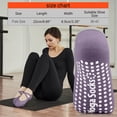thumbnail image 3 of Neewe 3PCS Yoga Socks For Women Pilates Socks Grip Socks Suitable For Plasticity Dance Home Training, 3 of 8