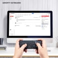thumbnail image 2 of Mini Keyboard,Wireless Keyboard with Touhpad,Keyboard Remote for Smart TV,Android TV Box,PC,Laptop,Windows,Mac, 2 of 8