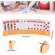 thumbnail image 2 of Tarjetero para niños de 2 piezas, base de póker de madera, tarjetero de madera maciza para personas mayores, 2 of 5