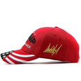 thumbnail image 5 of Embroidery Donald Trump 2024 Hat Usa Flag Great Again President Baseball Hats, 5 of 5