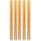 thumbnail image 1 of Luxxii Juego De Palillos De Madera De Bambú Chino Natural De 9,5 Pulgadas, Palillos De Madera Reutilizables De Estilo Clásico (5 Pares), 1 of 1