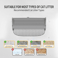 thumbnail image 6 of LeloPets D1 Self-Cleaning Litter Box, App Controlled, Automatic Safety Sensor, Large Capacity with Lid, Suitable for Multi-Cat Families, White, 6 of 15