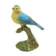 thumbnail image 4 of Figuras de pájaros en miniatura de PVC, animales de simulación, juguetes artísticos pintados a mano para casa de muñecas. Estilo B, 4 of 9