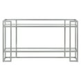 thumbnail image 6 of Evelyn&Zoe Uriel 52" Wide Rectangular Console Table, Silver, 6 of 7