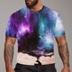 thumbnail image 2 of Conjunto De 2 Piezas De Chándal Informal Para Hombre, Camiseta Deportiva Ajustada De Verano Y Pantalones Cortos, 2 of 4