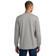 thumbnail image 5 of American Apparel Crewneck Long Sleeve Tee for Men, Heavyweight Cotton, Heather Grey, XL, 6-Pack, 5 of 5