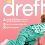 Dreft Active Baby Liquid Laundry Detergent for Sensitive Skin, Hypoallergenic, 92 fl oz, 64 Loads