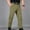 Army Green, variant on Mans Solid Color Stretchy Pants Casual Straight Leg Basic Outdoor Elasticity Breathable Fall Pants with Pockets