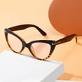 thumbnail image 4 of Black Tortoise Thick Oversized Cat Eye Reading Glasses for Women, Classic Anti-blue Light Readers Fashion Presbyopic Glasses +1.50, 4 of 5