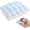 Blue, variant on Mellow Puff Sleep Pillow, Mellow Puff Cooling Pillow for Sleeping | Fluffy Cloud Pillow with Ice-Silk Touch Cover, Quilted Grid Breathable for Side & Back Sleepers, High Elasticity Soft Support