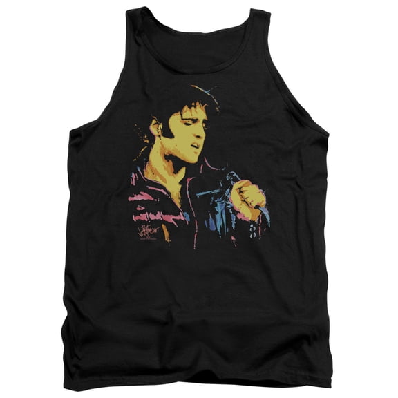 Elvis Presley - Neon Elvis - Tank Top - Large