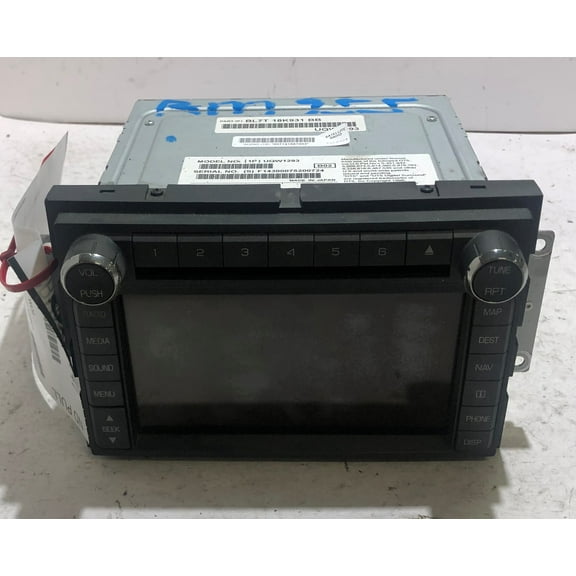 Pre-Owned 2011 Lincoln Navigator AM FM CD Player Radio Receiver w/ Navigation OEM LKQ - Verify Specific Vehicle Fitment In Description - (Good)