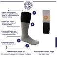 thumbnail image 6 of Yacht & Smith Womens Cotton Thermal Crew Socks, Cold Weather Boot Sock Bulk (60 Pairs Thermal Crew), 6 of 8