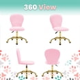 thumbnail image 4 of Critter Sitters Emmy 15.5 in Task Chair with Adjustable Height & Swivel, 220 lb. Capacity, Pink, 4 of 8