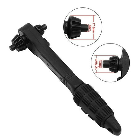 

2 in 1 Drill Chuck Key Wrench Multifunction Hand Drill Ratchet Spanner Tool