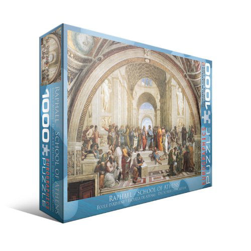 1000 Piece Jigsaw Puzzles Eurographics School of Atens by Raphael 