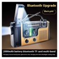 thumbnail image 5 of Emerncy Hand Crank Radio, Portable Solar Powered Multi-Function Survival ar With Hand Crank nerator, LED Lighting For Disaster Preparedness And Outdoor Use ,Handy Bright, 5 of 5