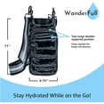thumbnail image 4 of WanderFull Crossbody HydroBag Stylish Puffer Tote for Water Bottle, 4 of 6