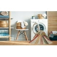 thumbnail image 2 of Ahgly Company Machine Washable Indoor Rectangle Transitional Light Brown Area Rugs, 3' x 5', 2 of 7