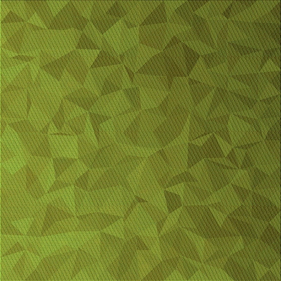 Ahgly Company Indoor Square Patterned Pistachio Green Area Rugs, 8' Square