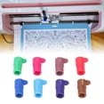 thumbnail image 4 of Adaptador de Bolígrafo, Centrado Preciso de Buena Compatibilidad Piezas de Repuesto Adaptadores de Plástico Ligeros 8 Piezas Con Identificación de Números para la Máquina de, 4 of 7