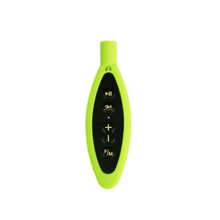 - 4GB MP3 Music Player IPX8 Waterproof with Headphones FM Radio Clip Design for Swimming Running Diving