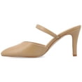 thumbnail image 3 of Journee Women's Yvon SuperNatural Shades Pointed Toe Mule Pumps, 3 of 10
