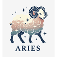 thumbnail image 2 of Aries Zodiac Sign Adult White Crew Neck Short Sleeve Tee-XS, 2 of 4