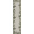 thumbnail image 2 of JONATHAN Y TUSCAN SUN 2 x 8 Runner Rug, Isla Coastal Cottage Palm Frond Border - Green/Cream, TSN207B-28, 2 of 8