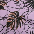 thumbnail image 1 of oneOone Cotton Jersey Purple Fabric Abstract Tropical Leaf Sewing Craft Projects Fabric Prints By Yard 58 Inch Wide, 1 of 4