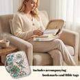 thumbnail image 3 of ZUXONGSY Boho Mandala Hummingbird Print Bible Case for Women Large Bible Holder Portable Handbag with Handle Scripture Bag for Book Lover, 3 of 7