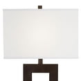 thumbnail image 4 of 360 Lighting Marshall 30 1/4" Tall Open Window Large Modern End Table Lamps Set of 2 Brown Bronze Finish Living Room Bedroom, 4 of 8