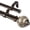 Antique Bronze, variant on Bronze Double Curtain Rod 72 to 144 Inches (6-12ft), 1 Inch Telescoping Curtain Rods for Windows, Long Dual Curtain Rods with Marbled Finials