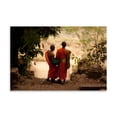 thumbnail image 2 of Gango Home Decor Young Monks by Erin Berzel (Printed on Paper); One 36x24in Fine Art Paper Giclee Print, 2 of 4