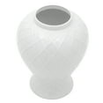 thumbnail image 5 of Red Lantern 20" Diamond Pattern White Temple Jar, 5 of 8