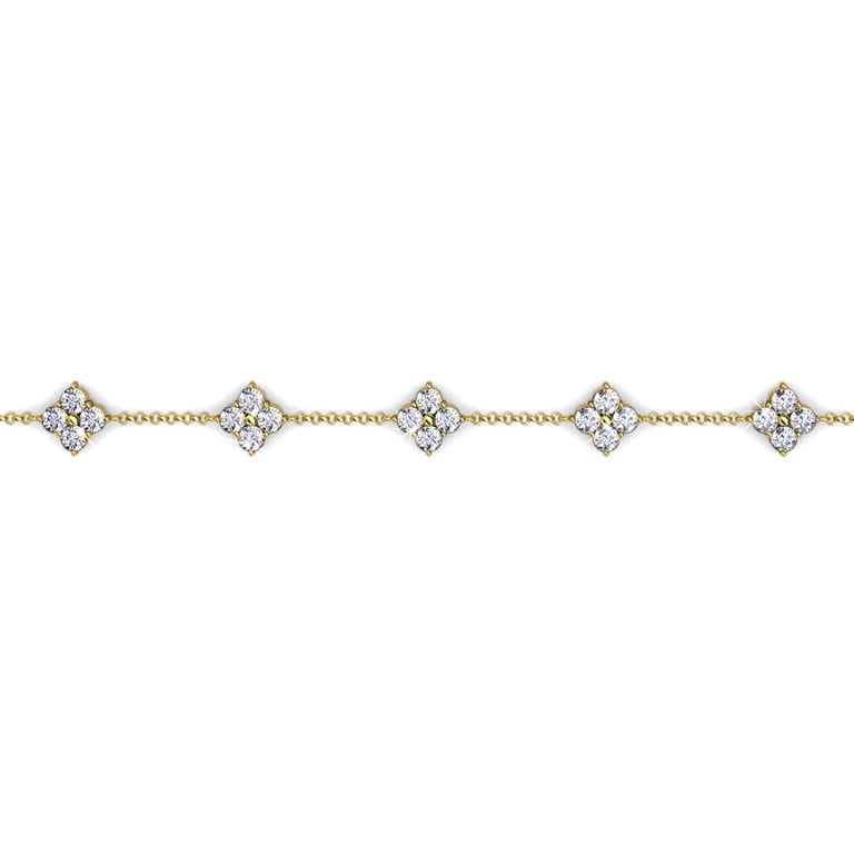 Cate & Chloe Adeline 18k Gold Plated Crystal Bracelet photo 8