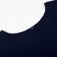 thumbnail image 3 of Camiseta de mujer de color liso con cuello redondo y bolsillo de lino: prenda informal de manga corta y corte holgado, mezcla de lino suave, versátil para llevar en casa y a diario., 3 of 6