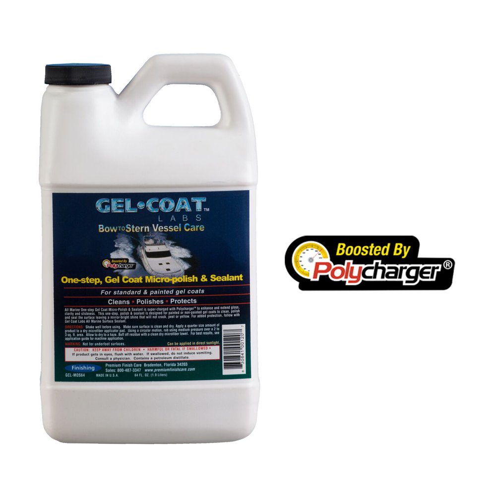 Gel Coat Labs Gel Coat Heavy Cut Compound 64 fl. oz. Polish And Sealant