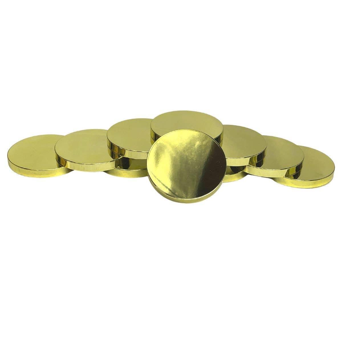 Gold Metal Candle Lid - Fits our 14 oz Havana Candle Making Supplies (Case of 36) FREE SHIPPING