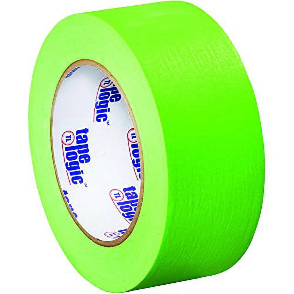 Tape Logic Masking Tape Light Green 2" x 60 Yard Roll (24 Roll/Case)