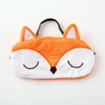 thumbnail image 1 of Máscara para dormir de zorro lindo brillante, máscaras para dormir de viaje con los ojos vendados de felpa, súper suaves, 1 of 4