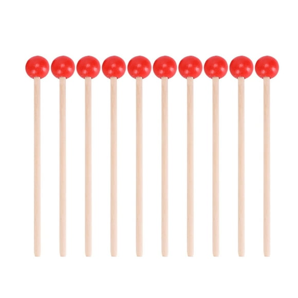 CIMAXIC 15pcs Mini Hammers Hitting Hammer Toys Creative Educational Toys Wooden Hammer,6.69"X0.79"X0.79"