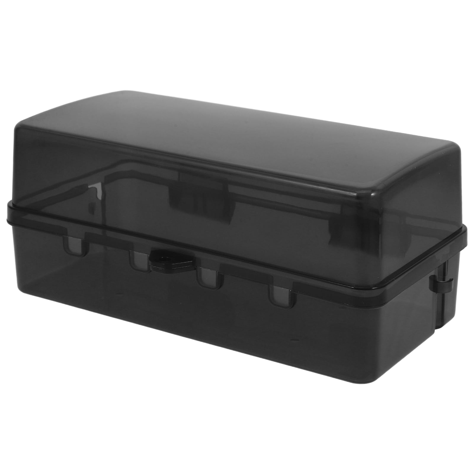 Clispeed Weatherproof Outdoor Electrical Box with Waterproof Plug Protector Black