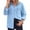 Light Blue, variant on Breezora Women's Casual Denim Shirt Long Sleeve Button Down Top with Pocket Lightweight Comfortable Blouse L Size Light Blue