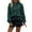 C-Dark Green173, variant on DHFJKG Women's Knit Pullover Sweater Heart Print Long Sleeve Crew Neck Loose Fit Knitted Jumper Tops For Autumn Winter Warm Leisure Tops