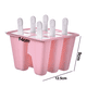 thumbnail image 2 of Molde para paletas, moldes de silicona para paletas heladas Molde para paletas sin BPA Reutilizable Fácil liberación Fabricación de paletas heladas Zhivalor CPB-DE-LYY1298-1, 2 of 5