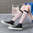 thumbnail image 5 of Daiia Sports Socks Strawberry Blueberry Cream Cake Printed Novelty Crew Socks for Men Women Knee High Socks Cotton Socks Soft & Breathable Support Unisex Socks, 5 of 9