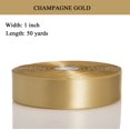 thumbnail image 2 of Cinta YASEO 1" Dorado Champán Satinado 50 yardas, 2 of 7